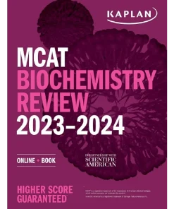 KAPLAN MCAT Biochemistry Review 2023-2024