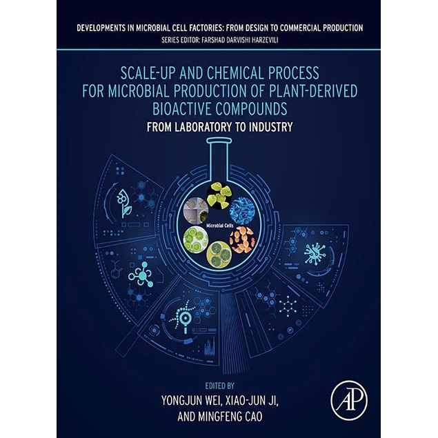 Scale-Up and Chemical Process for Microbial Production of Plant-Derived Bioactive Compounds
