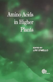 Amino Acids in Higher Plants