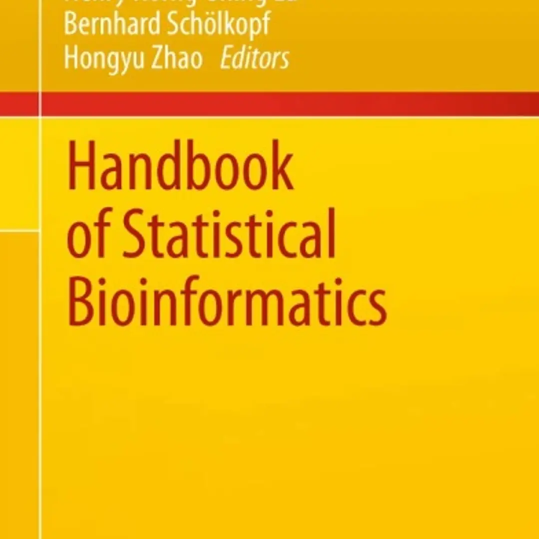 Handbook of Statistical Bioinformatics