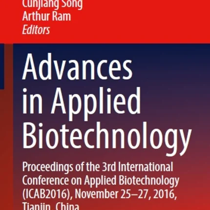 Advances in Applied Biotechnology