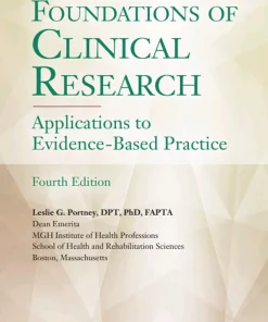 Foundations of Clinical Research Applications to Evidence-Based Practice