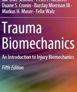 Trauma Biomechanics An Introduction to Injury Biomechanics