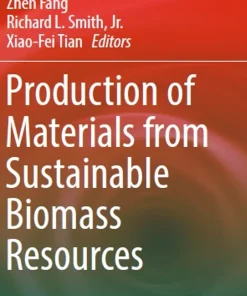 Production of Materials from Sustainable Biomass Resources