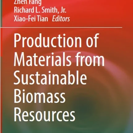 Production of Materials from Sustainable Biomass Resources