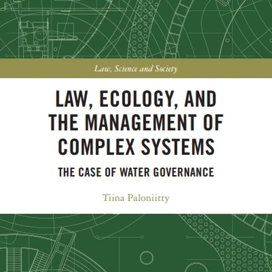 Law Ecology and the Management of Complex Systems The Case of Water Governanc