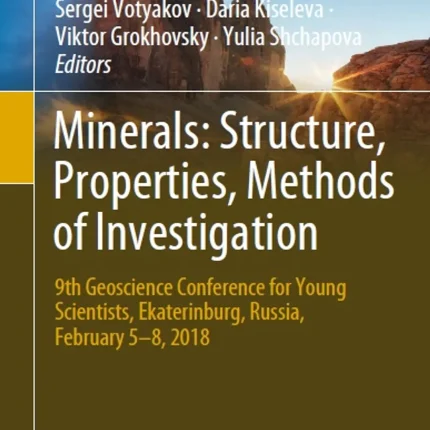 Minerals Structure Properties Methods of Investigation