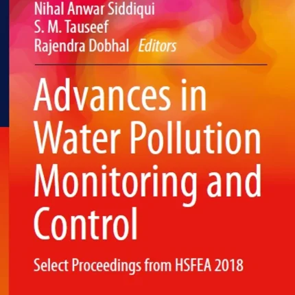 Advances in Water Pollution Monitoring and Control
