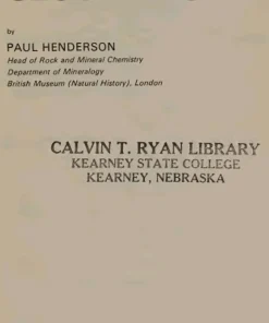 Inorganic Geochemistry