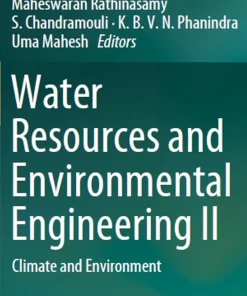 Water Resources and Environmental Engineering II Climate and Environment