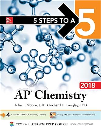 McGraw-Hill Education 5 Steps to a 5 AP Chemistry 2018