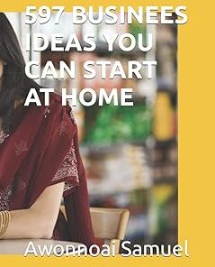 597 BUSINESS IDEAS YOU CAN START FROM HOME