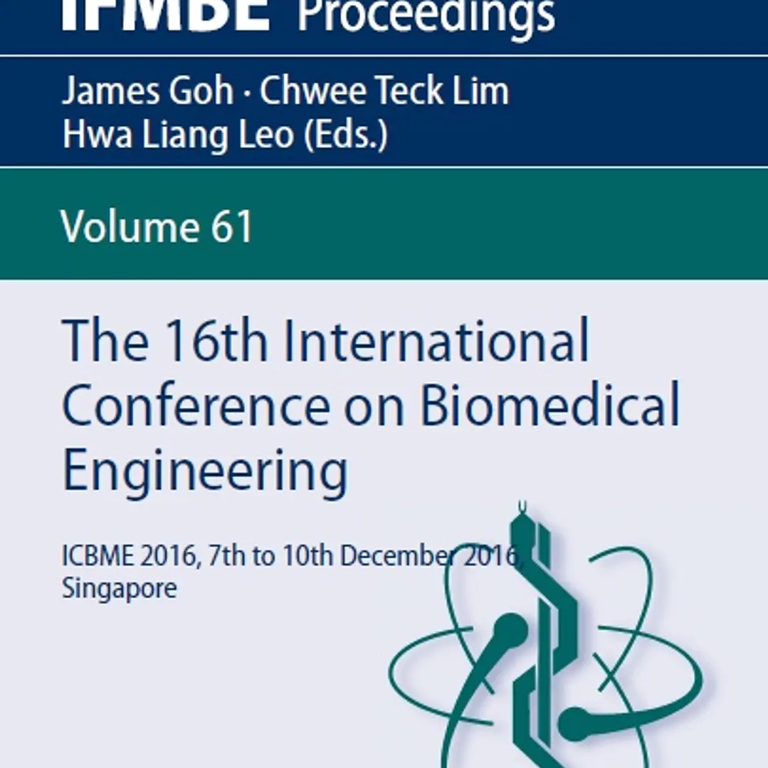 The 16th International Conference on Biomedical Engineering