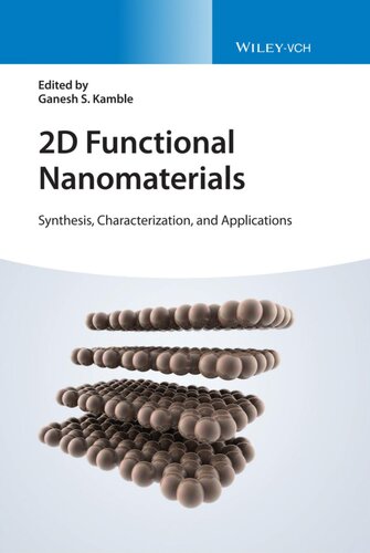 2D Functional Nanomaterials Synthesis Characterization and Applications