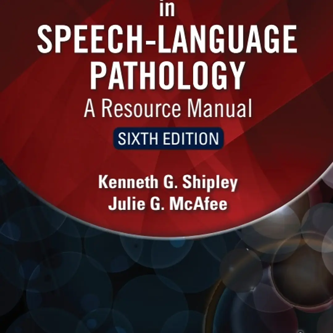 Plural Publishing Assessment in Speech-Language Pathology A Resource Manual