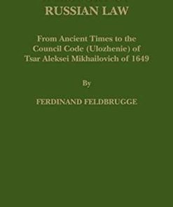 A History of Russian Law