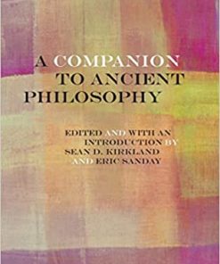 A Companion to Ancient Philosophy
