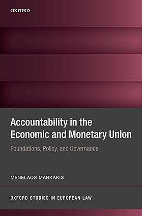 Accountability in the Economic and Monetary Union
