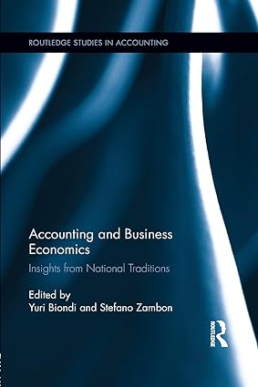 Accounting and Business Economics Insights from National Traditions