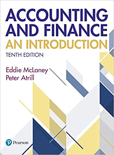 Pearson Accounting and Finance An Introduction