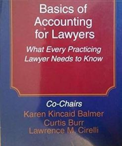 Accounting and Finance for Lawyers in a Nutshell