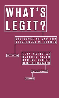 What's Legit? - Critiques of Law and Strategies of Rights
