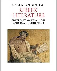 A Companion to Greek Literature