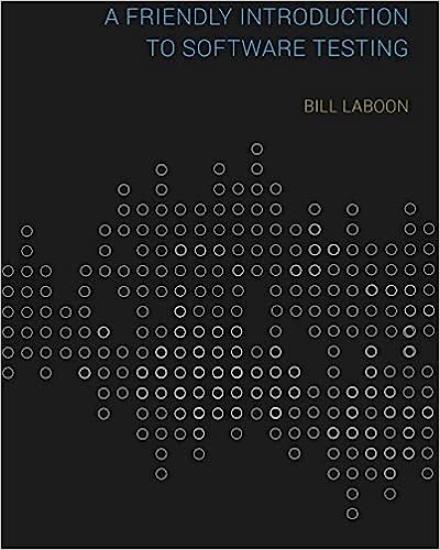 A Friendly Introduction to Software Testing