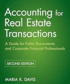 Accounting for Real Estate Transactions
