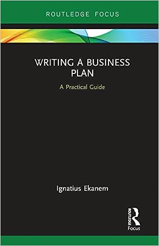 Writing a Business Plan A Practical Guide