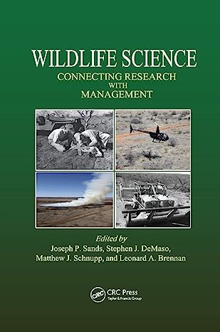 Wildlife Science Connecting Research with Management