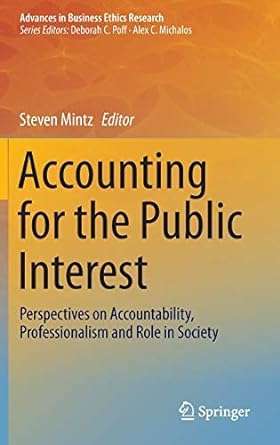 Accounting for the Public Interest