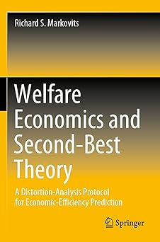 Welfare Economics and Second-Best Theory