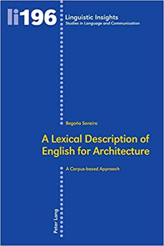 A Lexical Description of English for Architecture A Corpus-Based Approach