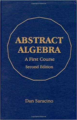 Abstract Algebra A First Course