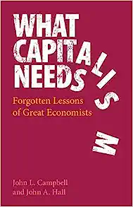 Cambridge University Press What Capitalism Needs Forgotten Lessons of Great Economists