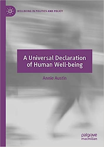 A Universal Declaration of Human Well-Being