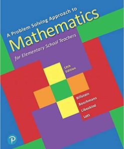 A Problem Solving Approach to Mathematics for Elementary School Teachers