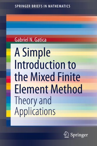 A Simple Introduction to the Mixed Finite Element Method Theory and Applications