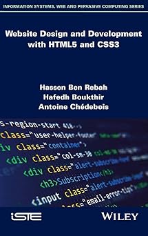 Website Design and Development with HTML5 and CSS3