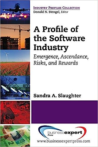 A PROFILE OF THE SOFTWARE INDU