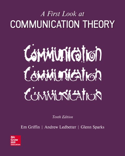 A First Look at Communication Theory
