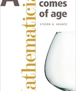 A Mathematician Comes of Age