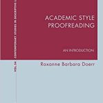 Academic Style Proofreading An Introduction