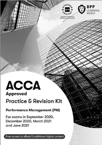 ACCA Performance Management Practice and Revision Kit