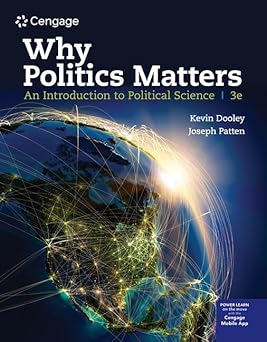 Why Politics Matters An Introduction to Political Science