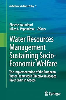 Water Resources Management Sustaining Socio-Economic Welfare