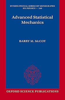 Advanced Statistical Mechanics