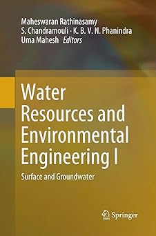 Water Resources and Environmental Engineering I