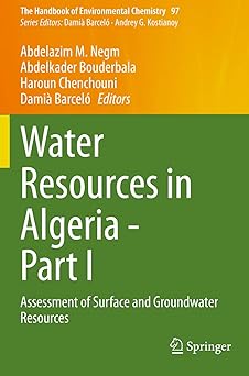 Water Resources in Algeria - Part I